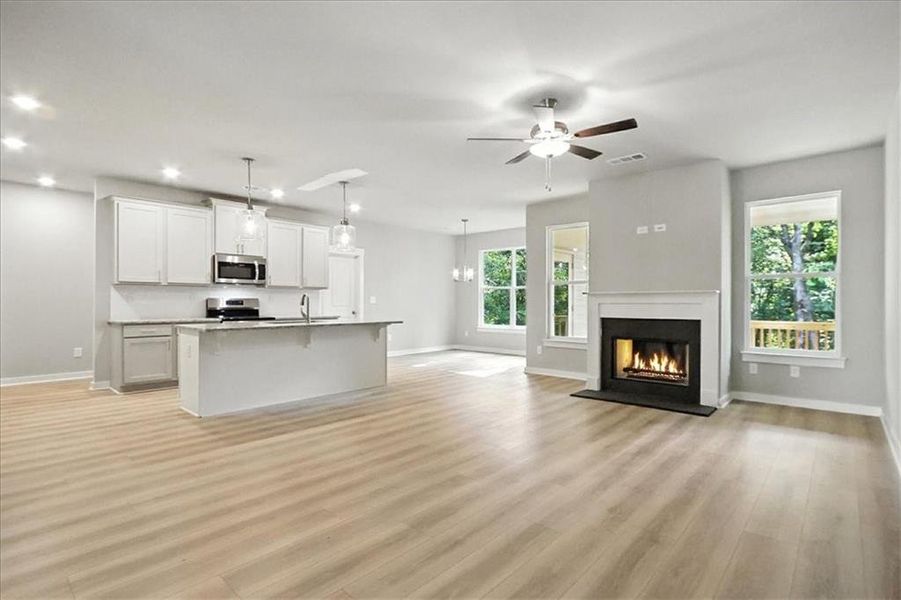 Furnished interior view inside a new home in , Jefferson (Image 3).