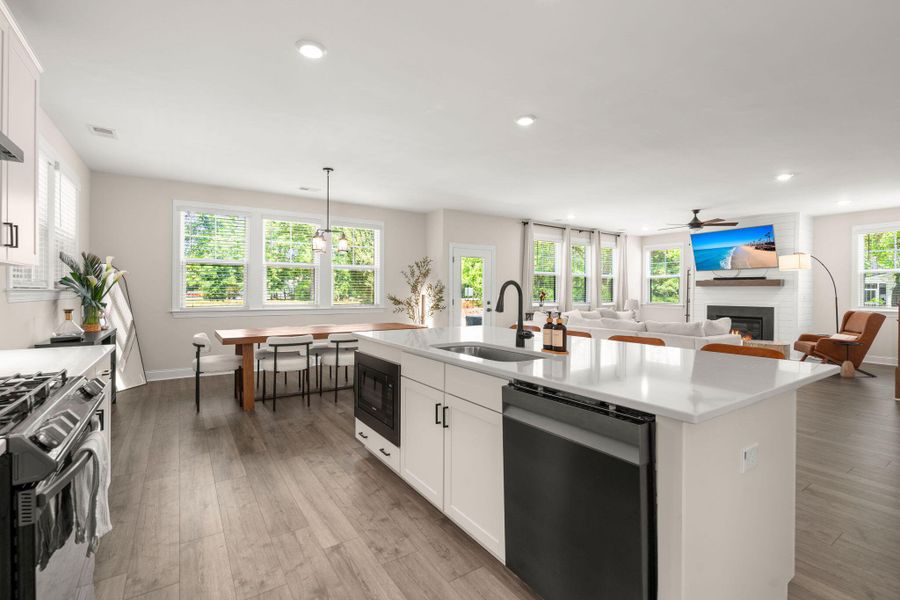 Furnished interior view inside a new home in , Mount Pleasant (Image 8).