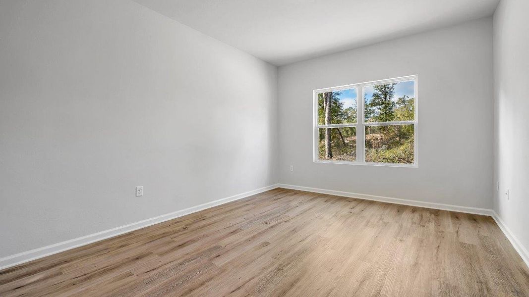 Representative unfurnished interior of a home built from the The Mckenzie by D.R. Horton in Greystone, Crawfordville (Image 36).