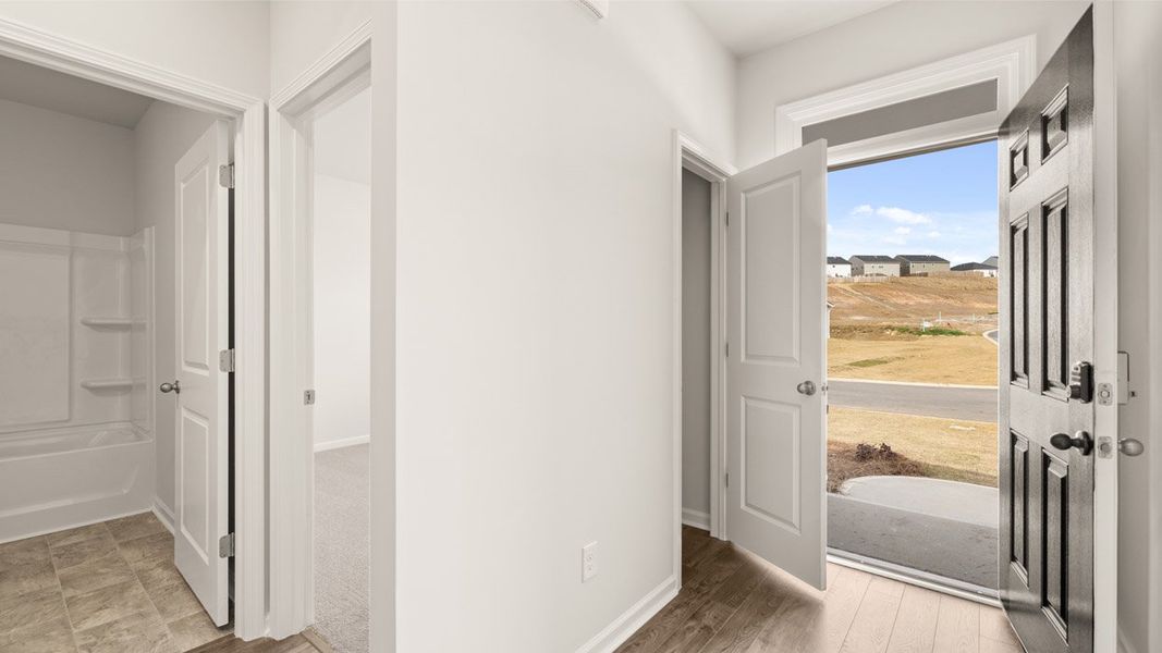 Spacious, unfurnished interior of a new home in Highland Hills, Graniteville (Image 24). Spacious, unfurnished interior of a new home in Highland Hills, Graniteville (Image 24).