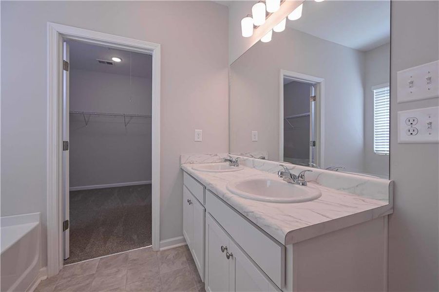 Furnished interior view inside a new home in , Villa Rica (Image 8). Furnished interior view inside a new home in , Villa Rica (Image 8).