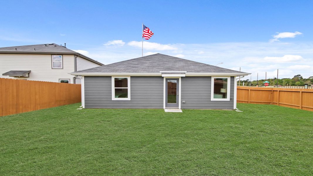 Representative exterior details of a home built from the Barton by D.R. Horton in Sunset Valley, Hockley (Image 2).