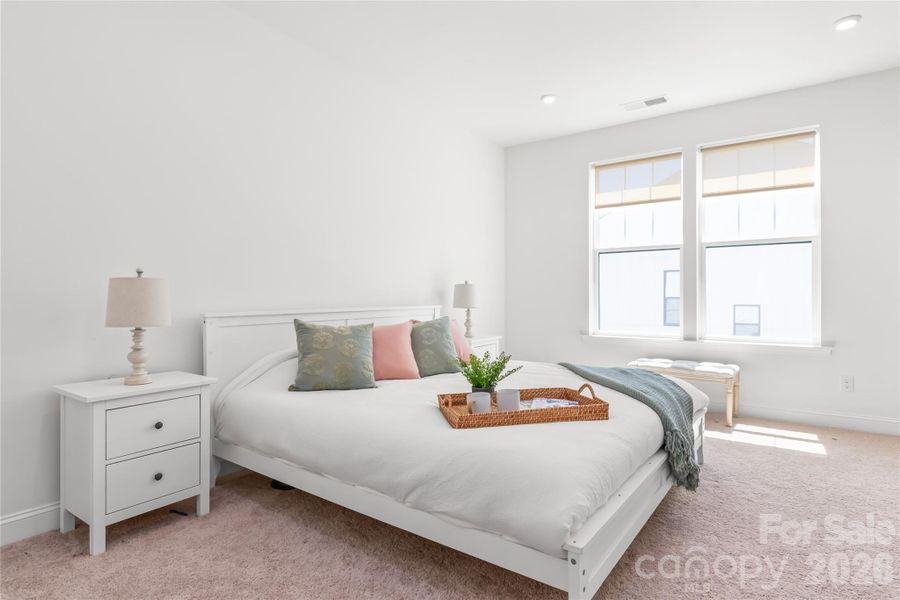 Furnished interior view inside a new home in , Charlotte (Image 25).