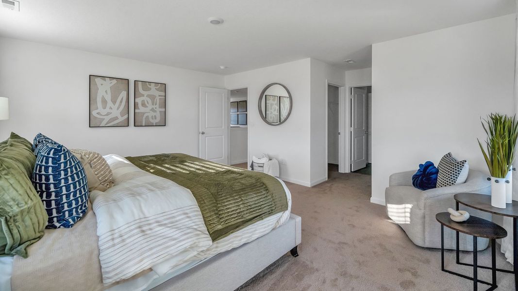 Furnished interior view inside a new home in Millstone Village, Morristown (Image 20).