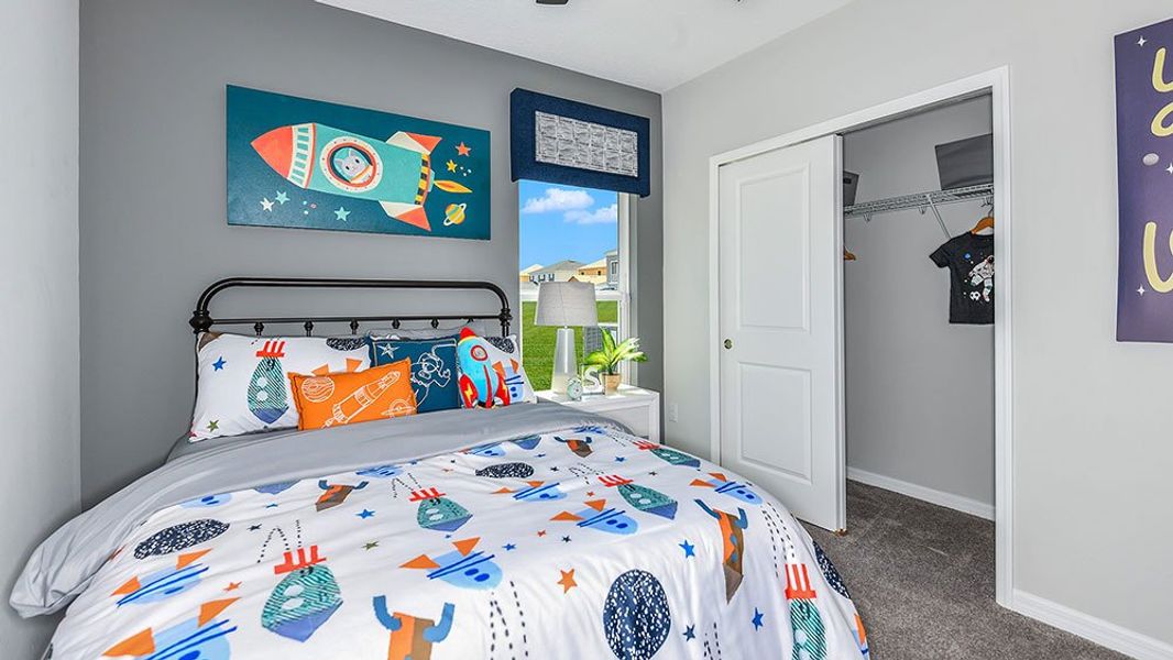 Furnished interior view inside a new home in Palm Wind, Hudson (Image 12).