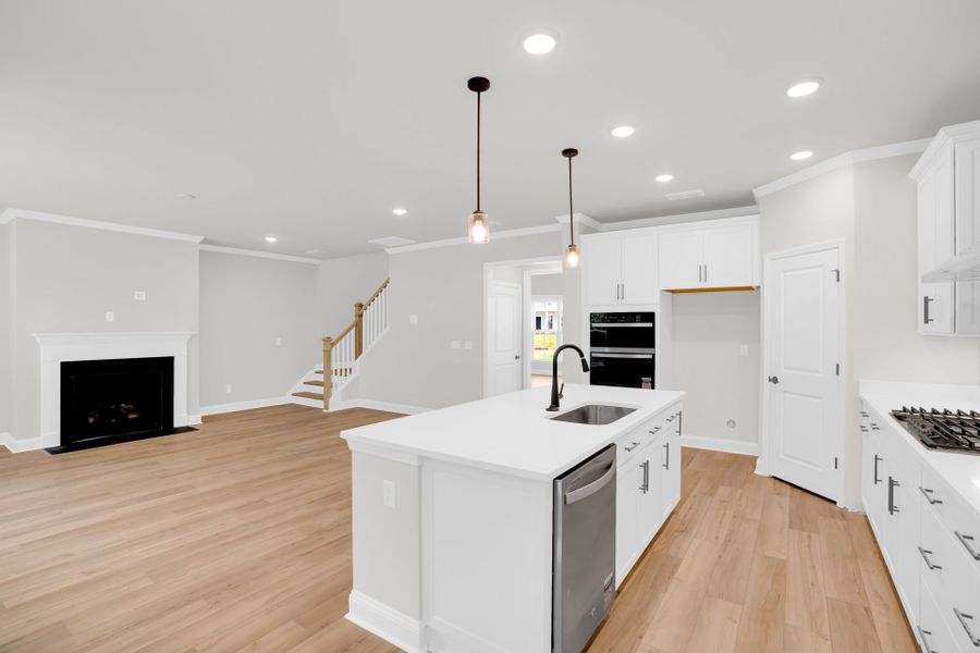Furnished interior view inside a new home in Carriage Estates, Lexington (Image 10).