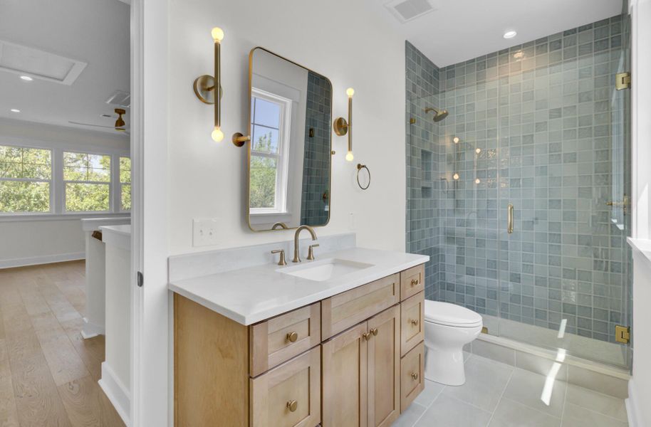 Furnished interior view inside a new home in , Mount Pleasant (Image 9).