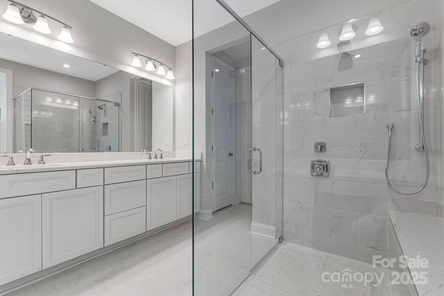 Furnished interior view inside a new home in , Charlotte (Image 28). Furnished interior view inside a new home in , Charlotte (Image 28).