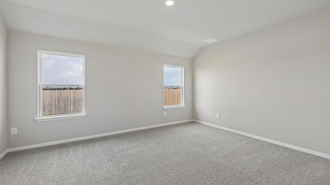 Spacious, unfurnished interior of a new home in Carillon, Manor (Image 22). Spacious, unfurnished interior of a new home in Carillon, Manor (Image 22).