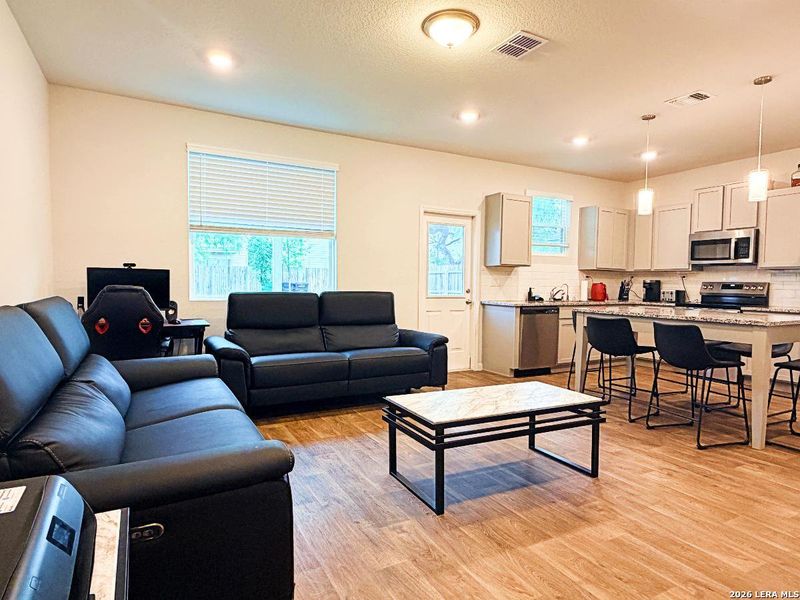 Furnished interior view inside a new home in Blue Ridge Ranch, San Antonio (Image 5).