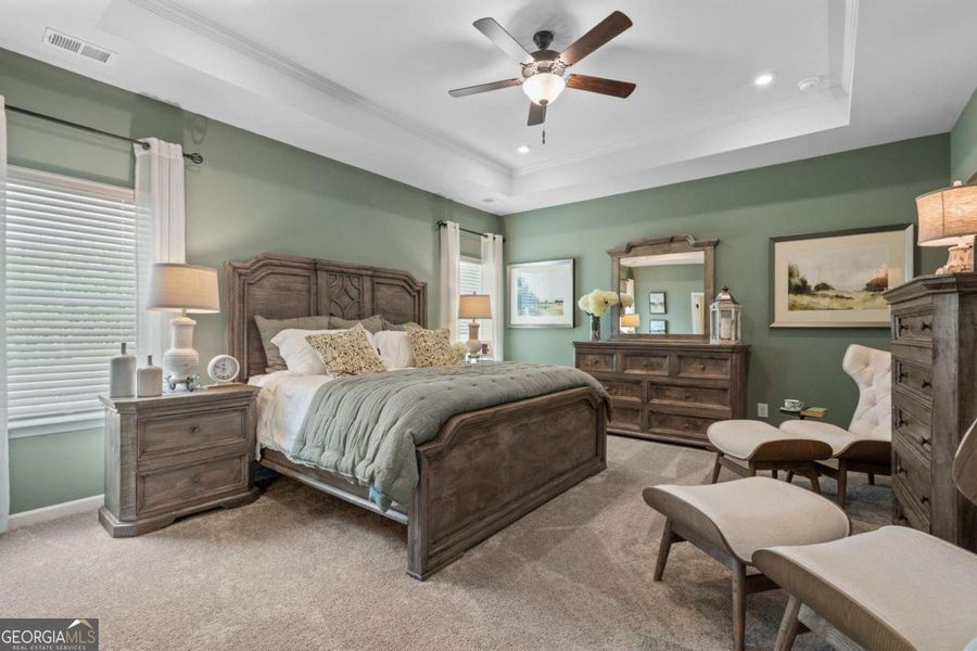 Furnished interior view inside a new home in Maddox Station, Eatonton (Image 19).