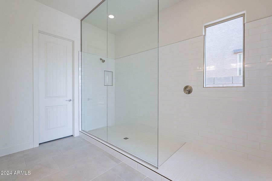 Large Walk-In Shower