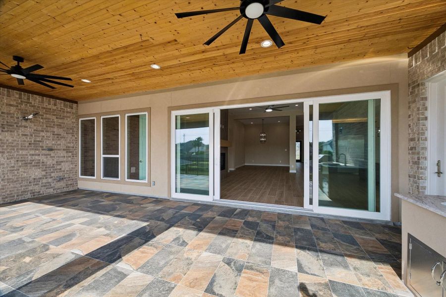 Exterior details and patio area of a home in , Kemah (Image 3). Exterior details and patio area of a home in , Kemah (Image 3).