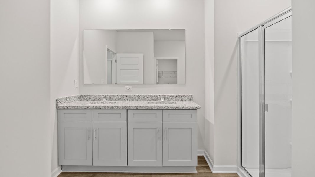 Furnished interior view inside a new home in Wrenfield at Chanticleer, North Augusta (Image 9). Furnished interior view inside a new home in Wrenfield at Chanticleer, North Augusta (Image 9).