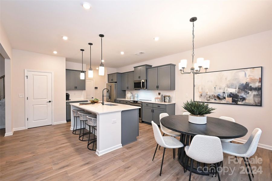 kitchen and Breakfast area