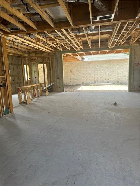 In-progress construction of a new home in , Winter Garden, FL (Image 30).
