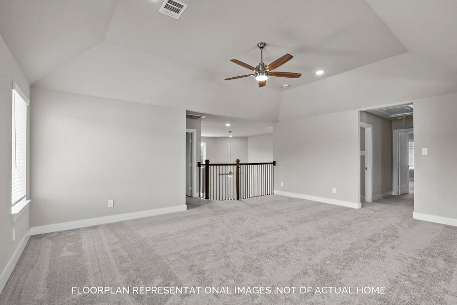 Spacious, unfurnished interior of a new home in Lone Star Landing, Montgomery (Image 13). Spacious, unfurnished interior of a new home in Lone Star Landing, Montgomery (Image 13).