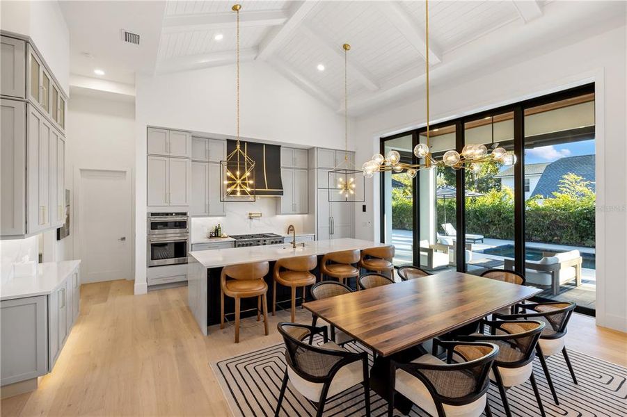 Furnished interior view inside a new home in , Sarasota (Image 8).