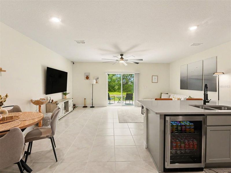 Furnished interior view inside a new home in , Davenport (Image 14).