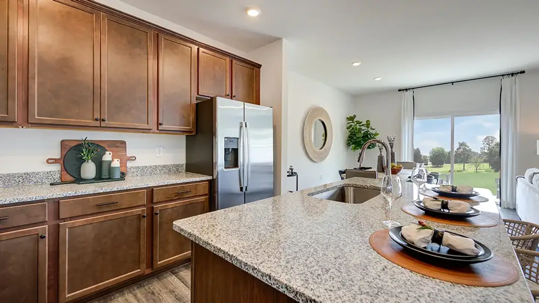 Furnished interior view inside a new home in Camden, Angier (Image 10).