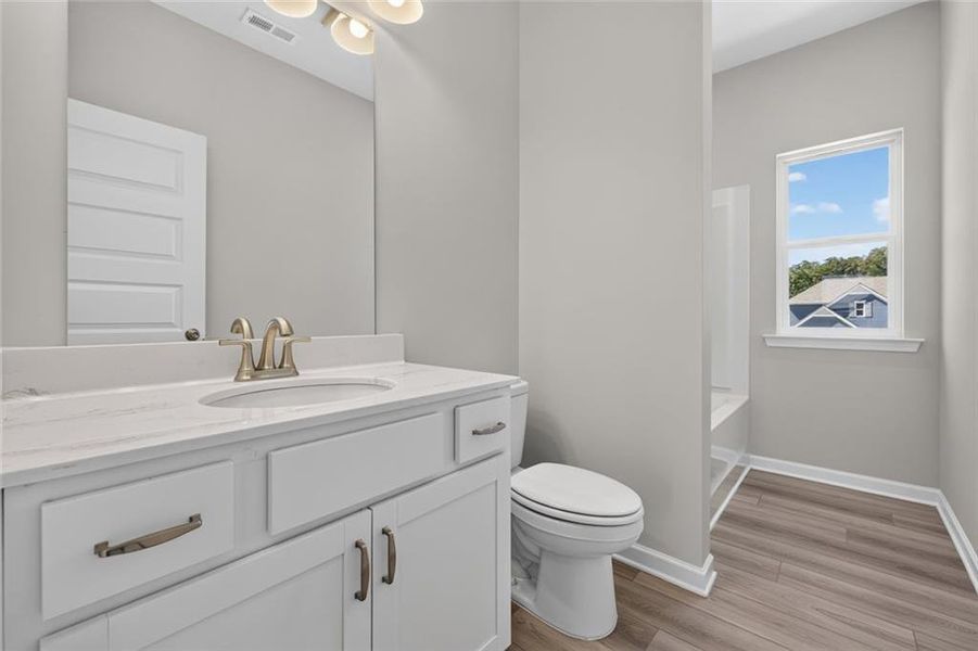 Furnished interior view inside a new home in North Haven, Rome (Image 9).