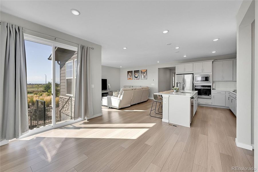 Furnished interior view inside a new home in , Aurora (Image 5).