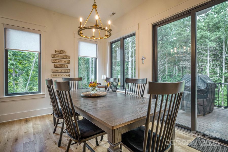 Furnished interior view inside a new home in , Morganton (Image 31).