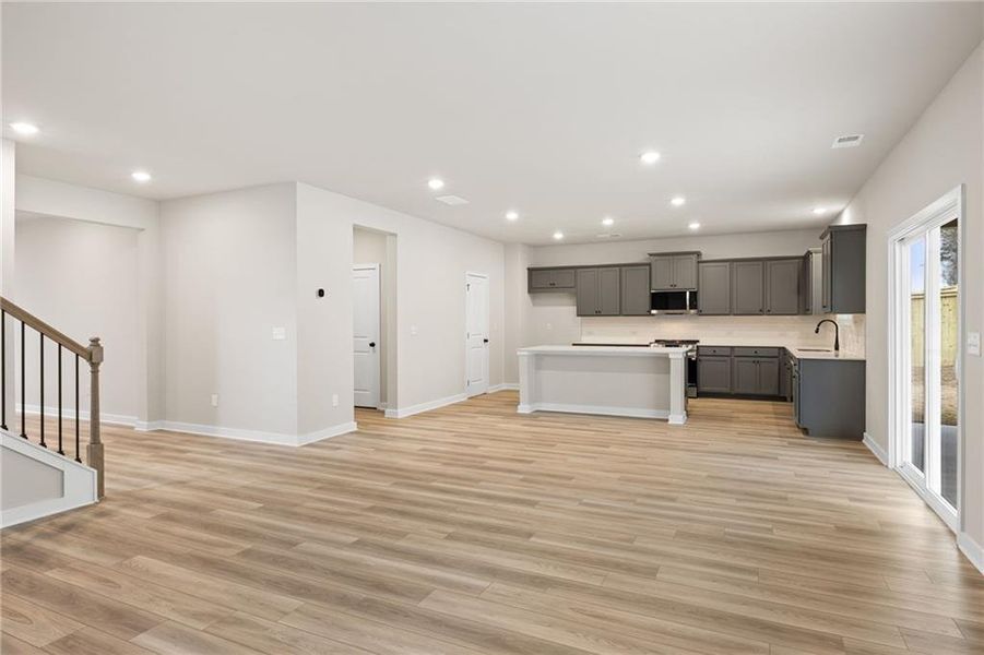 Spacious, unfurnished interior of a new home in Reserve at Gum Springs, Jefferson (Image 13).