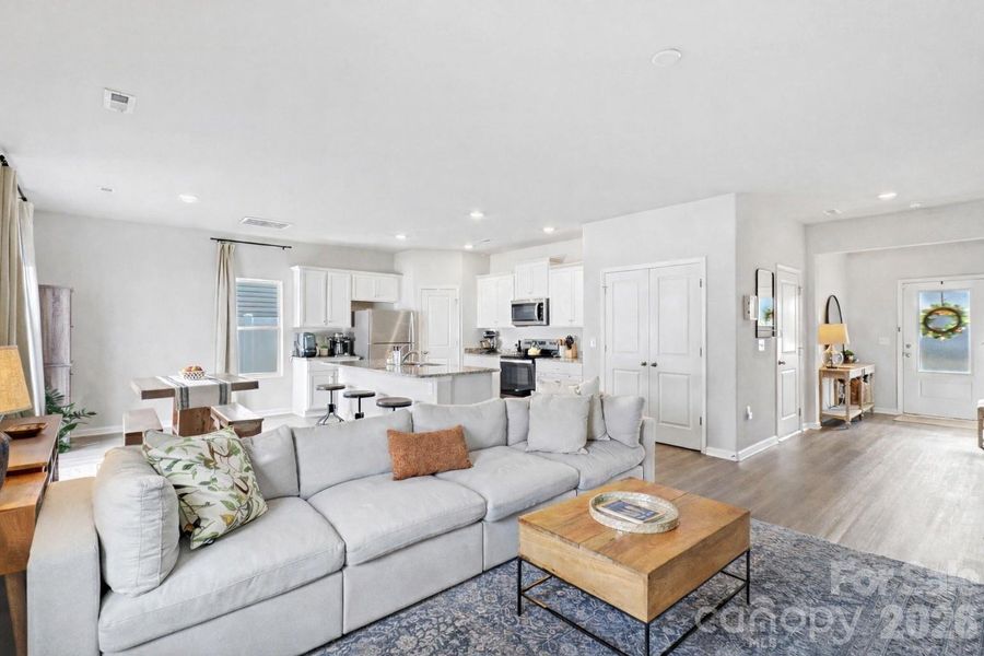 Furnished interior view inside a new home in McKee Creek Village, Charlotte (Image 10).
