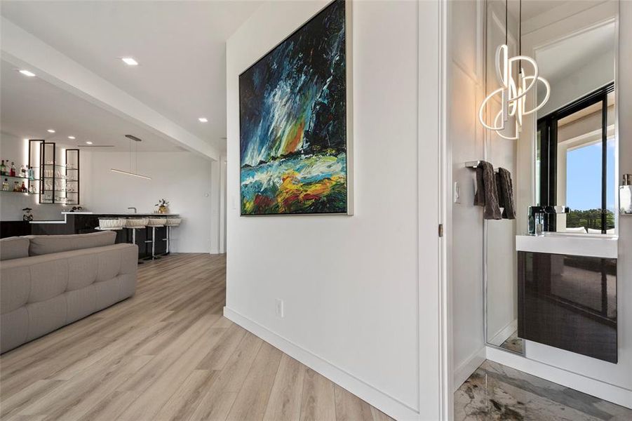 Furnished interior view inside a new home in , Windermere (Image 43).