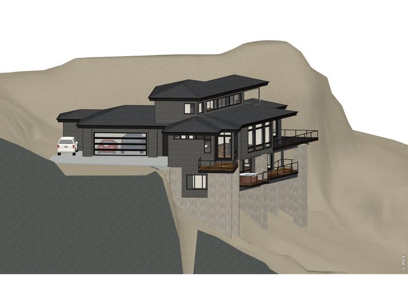 Exterior rendering of this home design in , Estes Park, CO (Image 6).