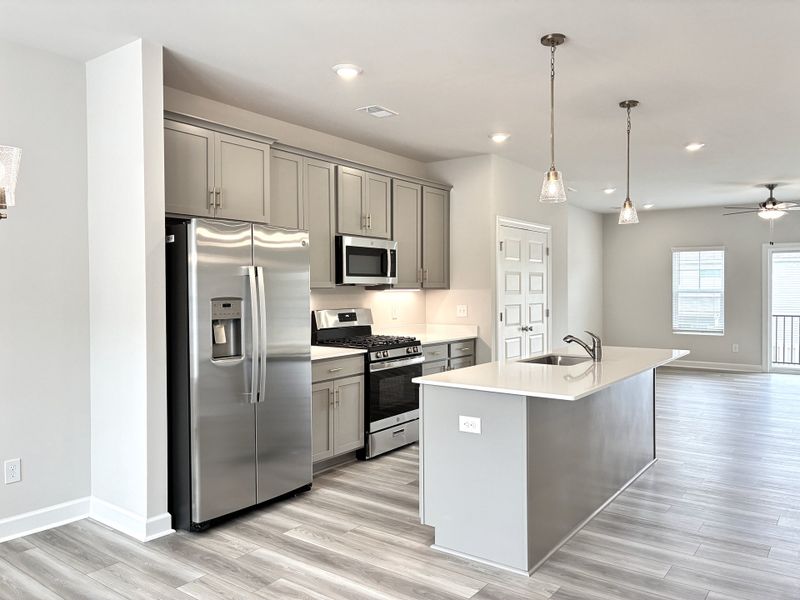 Furnished interior view inside a new home in Miller Park, Greenville (Image 10).