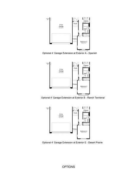 2D floor plan layout of this home in Verdin, Phoenix, AZ (Image 3).