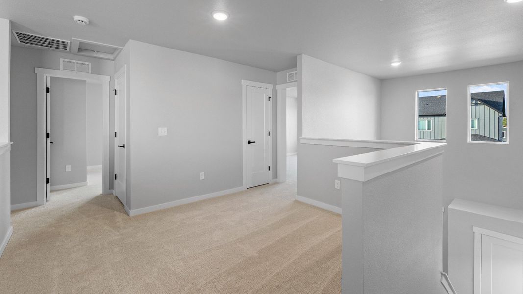Furnished interior view inside a new home in Bloom, Fort Collins (Image 19).