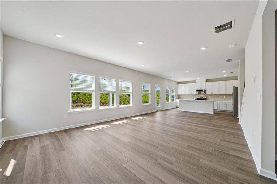 Spacious, unfurnished interior of a new home in Preserve at Mountain Creek, Pendergrass (Image 29).