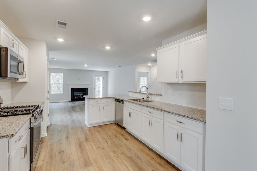 Furnished interior view inside a new home in Ellington, Elgin (Image 8).