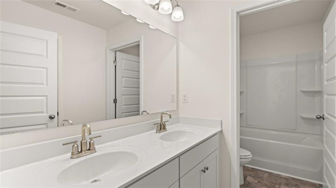 Furnished interior view inside a new home in The Gates at Pates Creek, Hampton (Image 11).