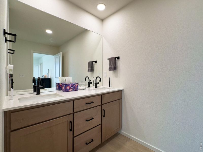 Furnished interior view inside a new home in , Fort Collins (Image 17). Furnished interior view inside a new home in , Fort Collins (Image 17).