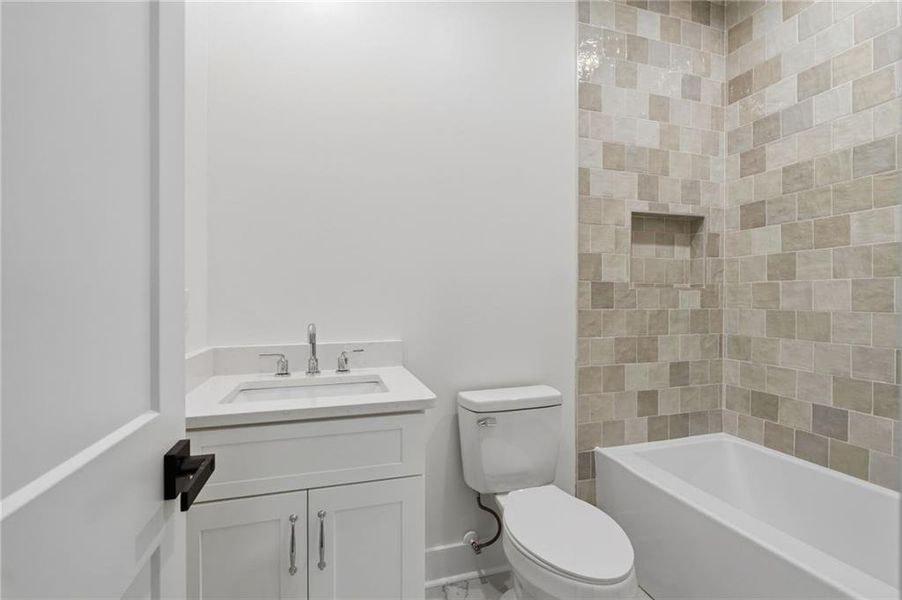 Furnished interior view inside a new home in , Marietta (Image 22).