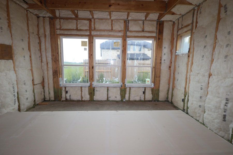 In-progress construction of a new home in Brookewater - Ascent Collection, Rosenberg, TX (Image 11).