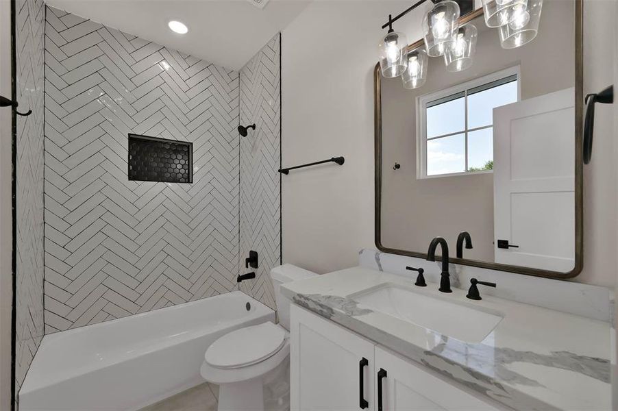 Similar Bathroom #2 Built by TX Best Home Builders