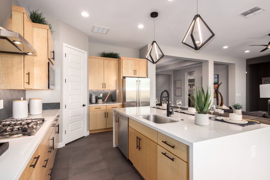 Furnished interior view inside a new home in Stonehaven, Glendale (Image 8).