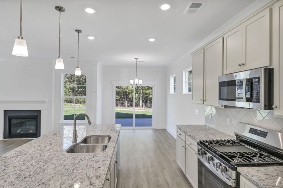 Furnished interior view inside a new home in Ashton Lakes, Lexington (Image 8).