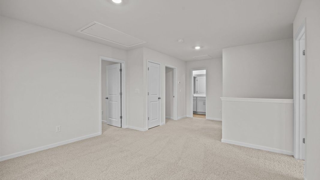 Spacious, unfurnished interior of a new home in Blair Ridge, La Grange (Image 33). Spacious, unfurnished interior of a new home in Blair Ridge, La Grange (Image 33).