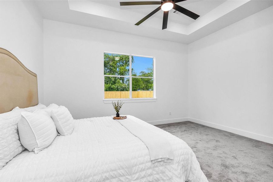 Furnished interior view inside a new home in , Houston (Image 5).