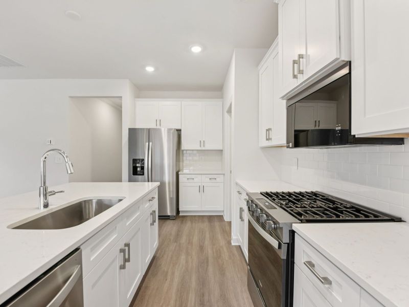 Furnished interior view inside a new home in Brighton Springs, York (Image 5).