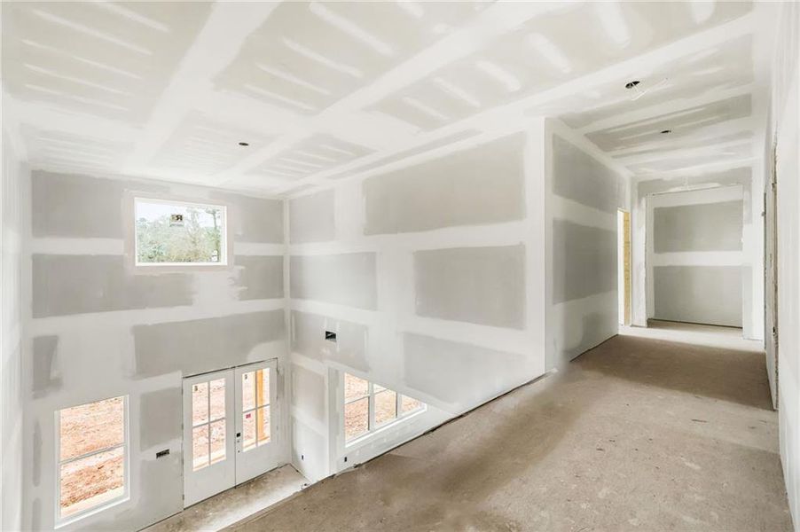 In-progress construction of a new home in , Atlanta, GA (Image 22).