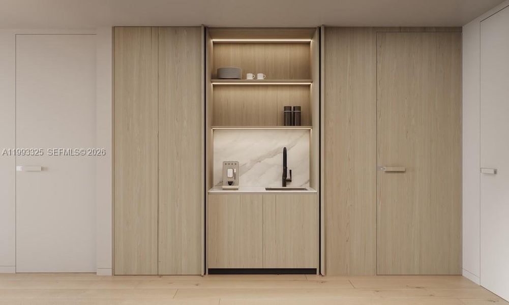 Close-up of interior finishes inside a home in , Miami Beach (Image 11). Close-up of interior finishes inside a home in , Miami Beach (Image 11).