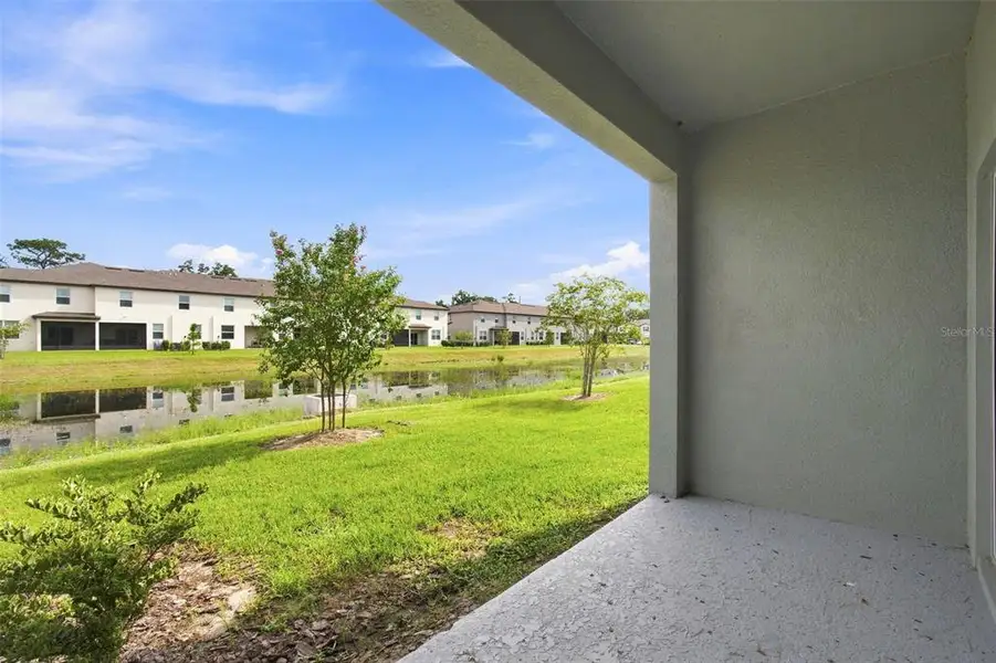 Exterior details and patio area of a home in , Zephyrhills (Image 20).
