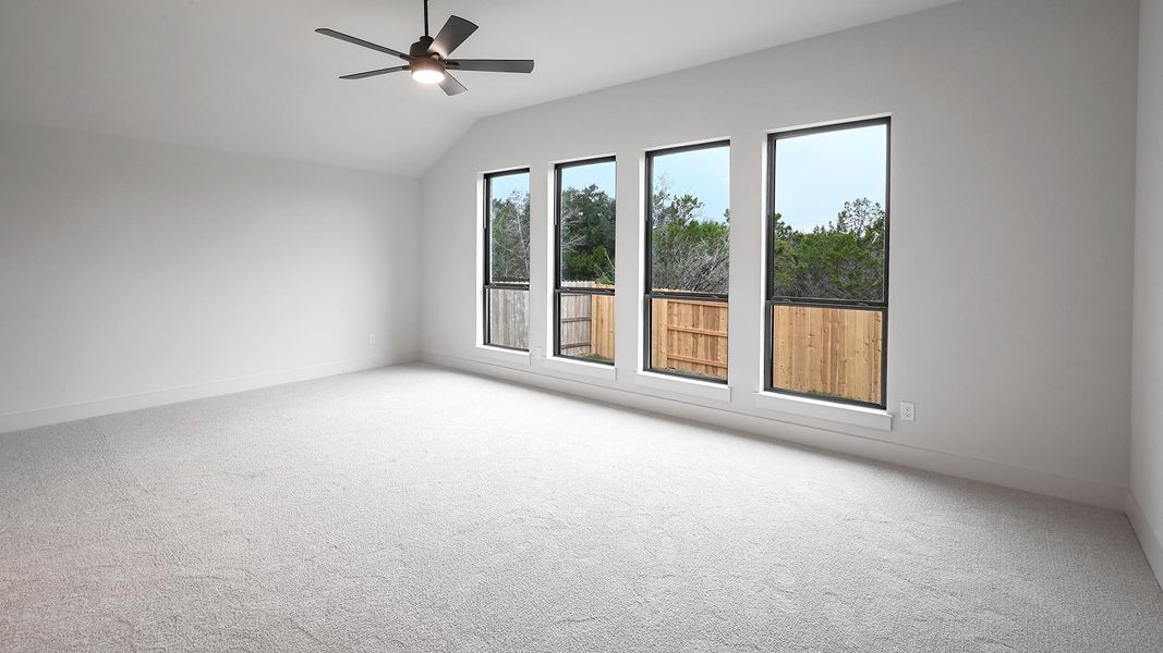 Spacious, unfurnished interior of a new home in La Cima 60', San Marcos (Image 16). Spacious, unfurnished interior of a new home in La Cima 60', San Marcos (Image 16).